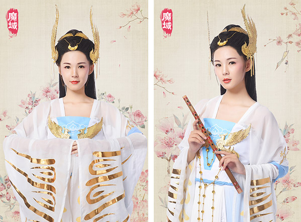 <b>一件汉服的诞生从游戏美术团队的落笔规划到汉服规划师的裁剪</b>